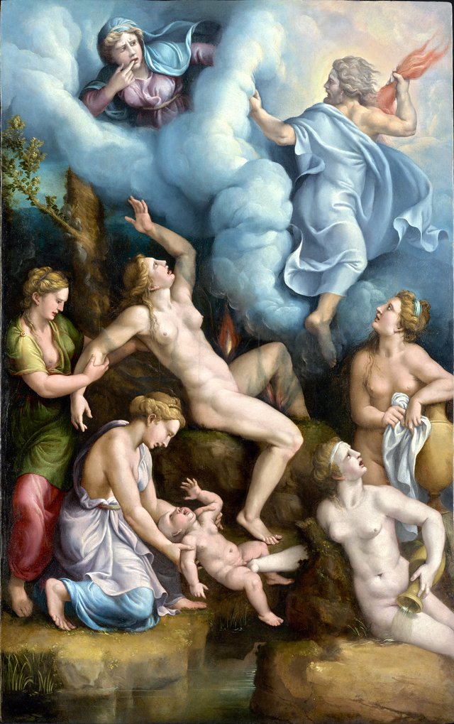 The Birth of Bacchus by Giulio Romano
