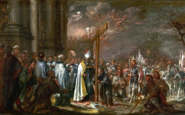 The Exaltation of the Cross by Juan de Valdés Leal