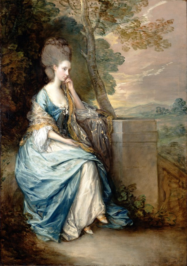 Portrait of Anne, Countess of Chesterfield by Thomas Gainsborough