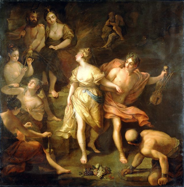 Orpheus and Eurydice by Jean Raoux