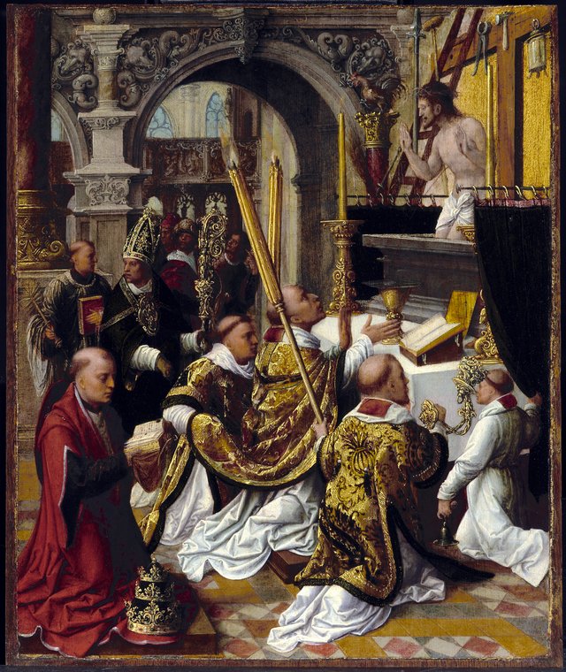The Mass of Saint Gregory the Great by Adriaen Isenbrandt