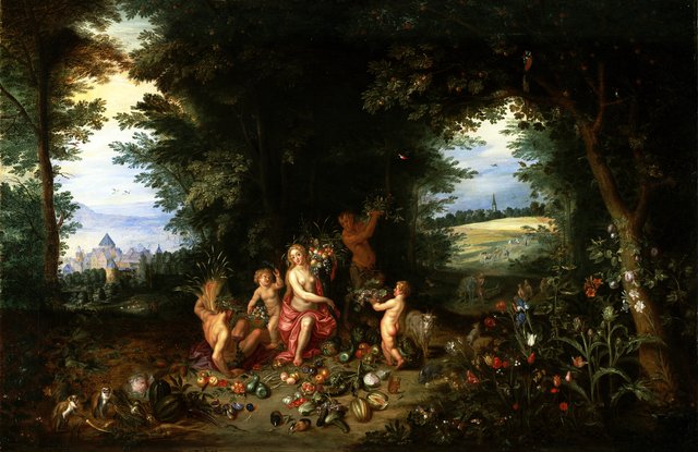 Landscape with Ceres (Allegory of Earth) by Hendrick van Balen the Elder