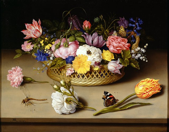 Flower Still Life by Ambrosius Bosschaert
