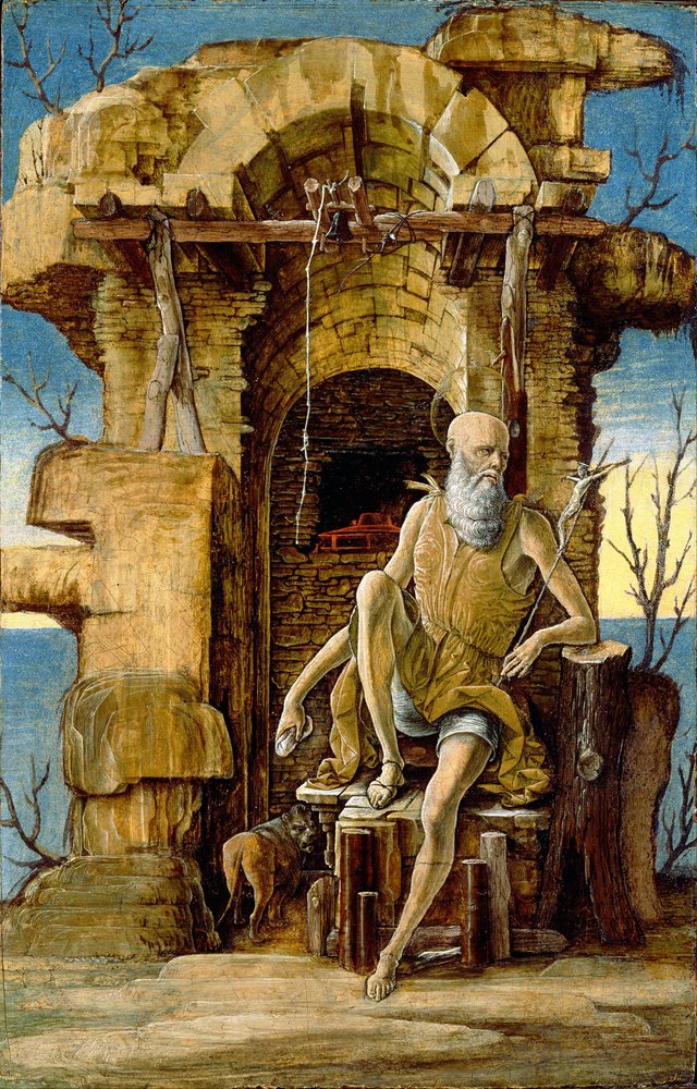 Saint Jerome in the Wilderness by Ercole de' Roberti