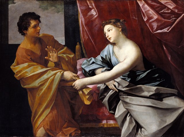 Joseph and Potiphar's Wife by Guido Reni