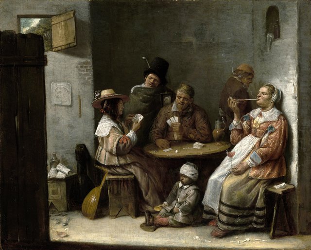 Card Players by Joos van Craesbeeck