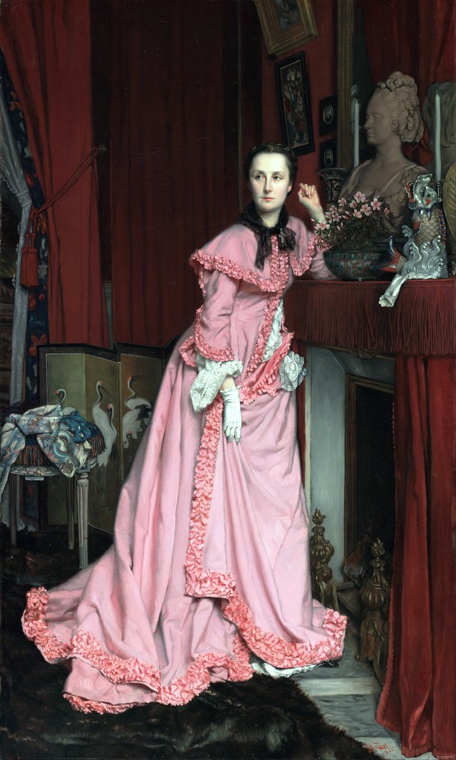 Portrait of the Marquise de Miramon, née, Thérèse Feuillant by James Tissot
