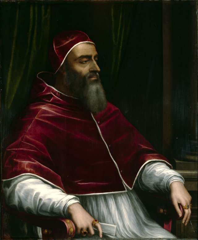 Pope Clement VII by Sebastiano del Piombo