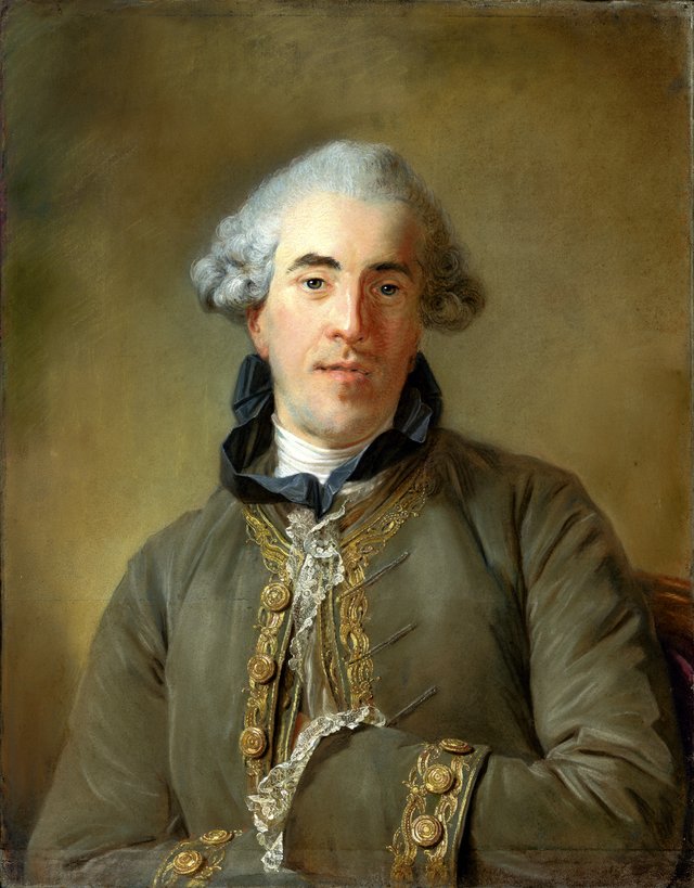 Portrait of Théophile Van Robais by Jean-Baptiste Perronneau