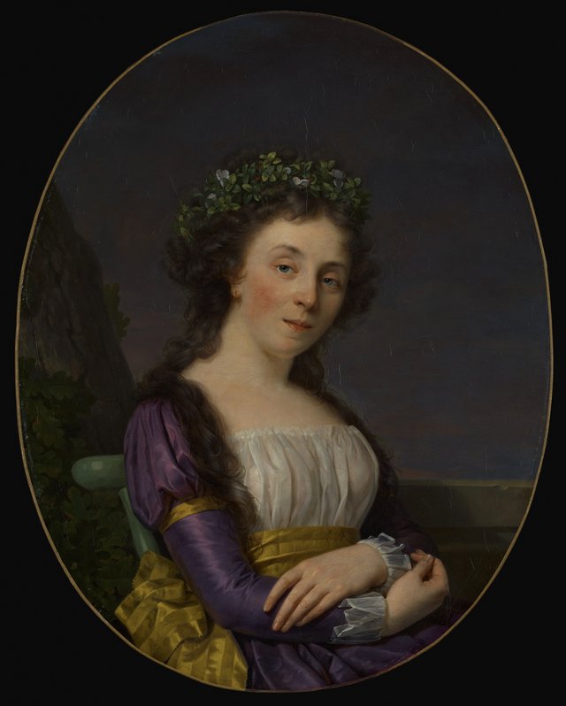 Portrait of Marie-Louise Joubert, née Poulletier de Perigny by François-Xavier Fabre