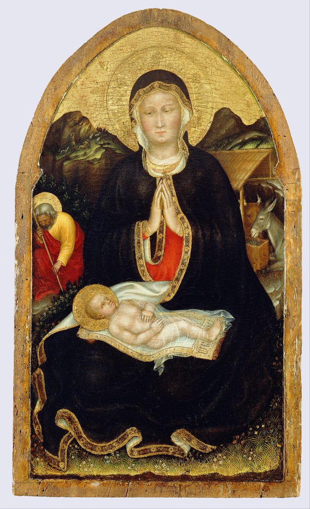 Adoration of the Child by Gentile da Fabriano
