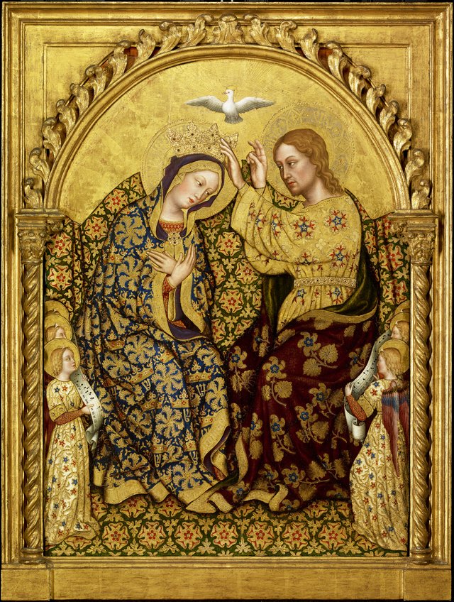 Coronation of the Virgin by Gentile da Fabriano