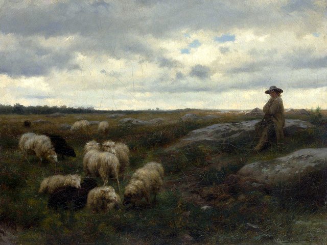 Sheep on a Pasture by Rosa Bonheur