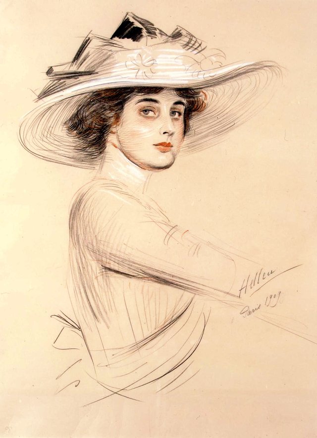 Portrait of a Woman by Paul César Helleu