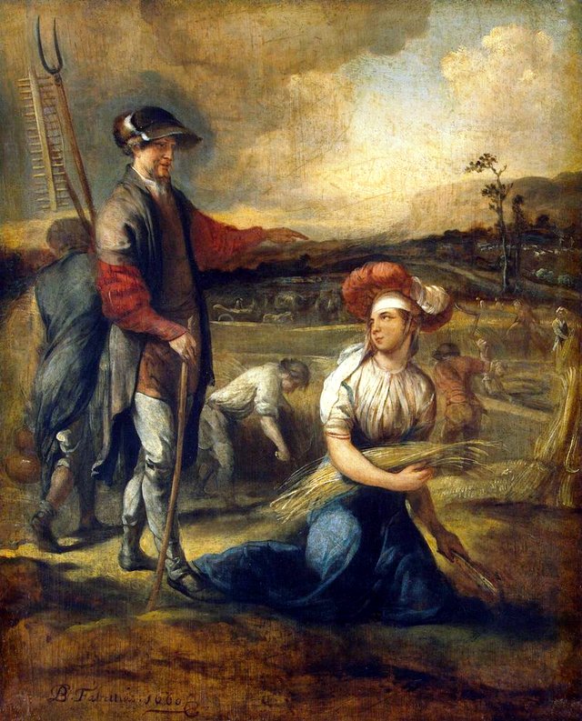 Ruth and Boaz by Barent Fabritius