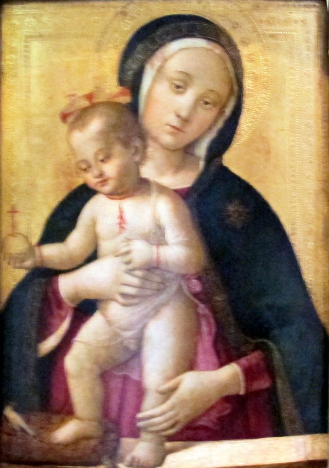 Madonna mit Kind by Bernardino Fungai