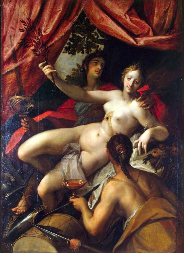 Allegory of Peace and Abundance by Hans von Aachen