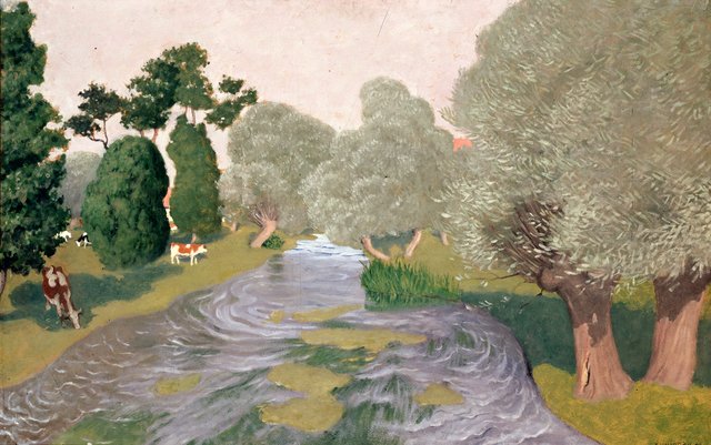 Landscape, Arques-la-Bataille by Félix Vallotton