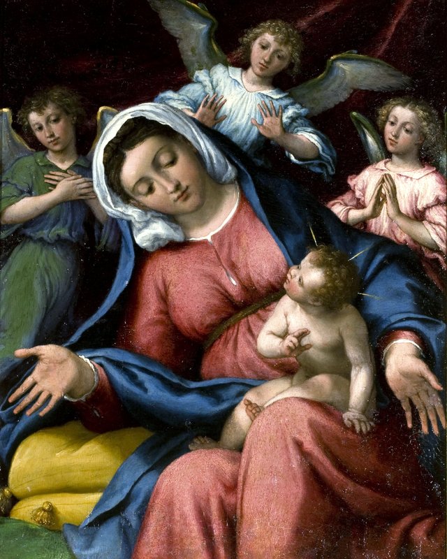 Madonna della Grazie by Lorenzo Lotto