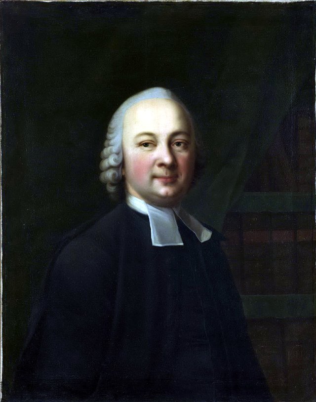 Portrait of Pastor A.F. Byushing by Vigilius Eriksen