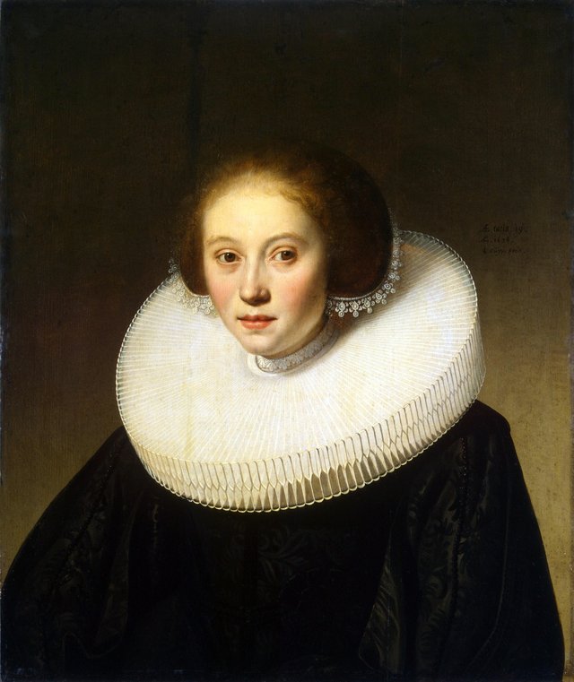Portrait of a Young Girl by Jacob Gerritsz. Cuyp