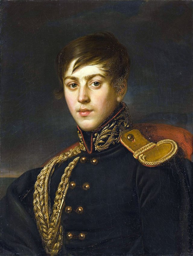 Portrait of Count Alexander Stroganov by Alexander Varnek