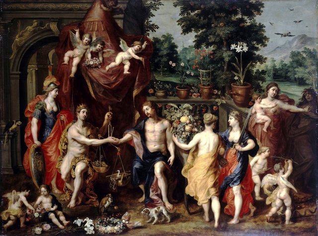 Allegory of the Virtuous Life by Hendrick van Balen the Elder
