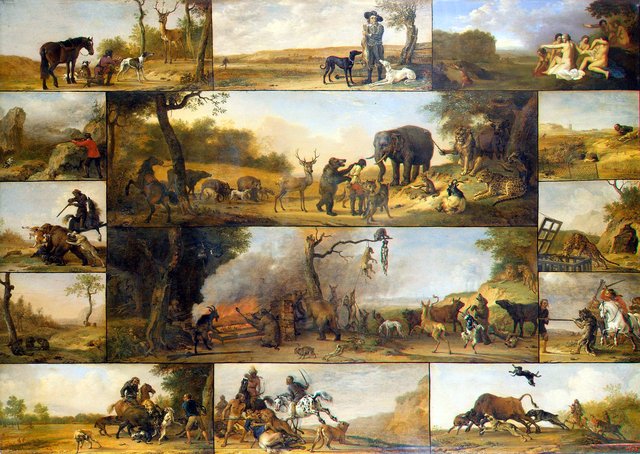 Punishment of a Hunter by Paulus Potter