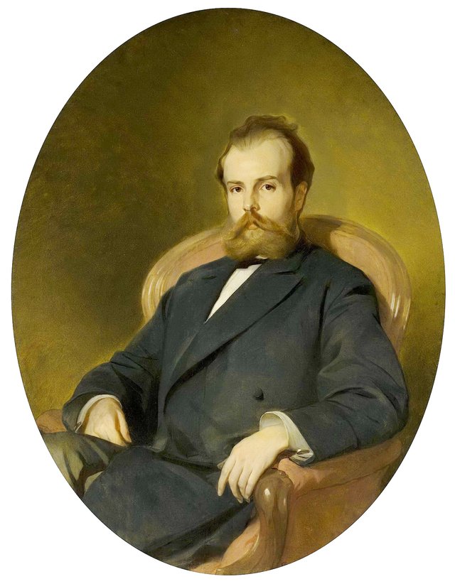 Portrait of Pavel Pyasetsky by Ivan Makarov