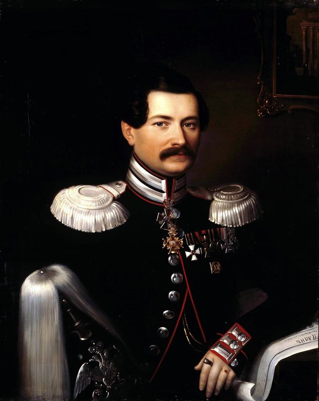 Portrait of Arkady Telyakovsky (1806-1891) by Gavriil Yakovlev