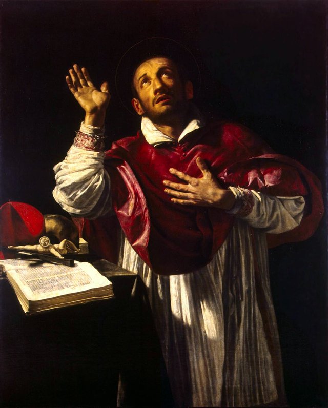 St Carlo Borromeo by Orazio Borgianni