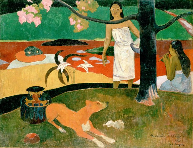 Pastorales tahitiennes by Paul Gauguin