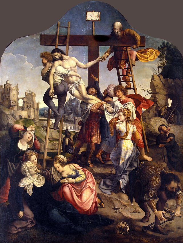 Descent from the Cross by Jan Gossaert