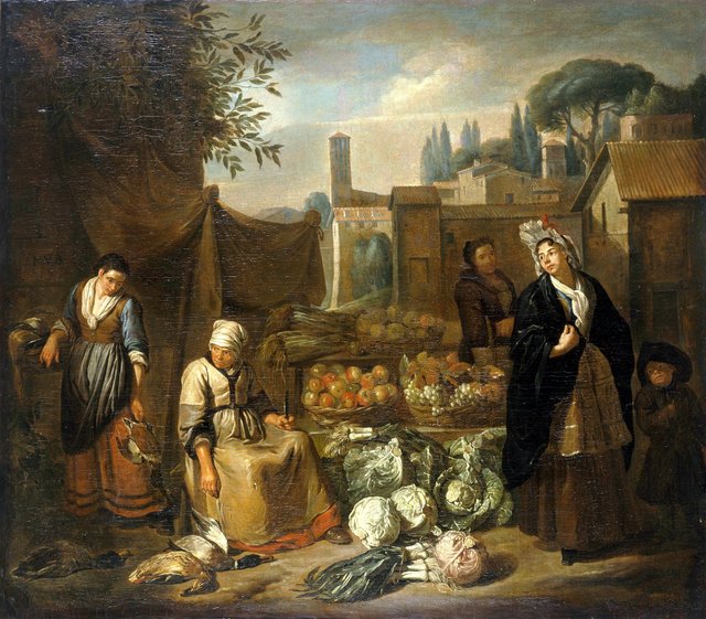 Genre Scene by Norbert van Bloemen
