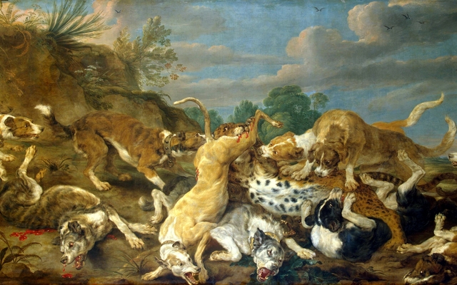 The Leopard Hunt by Paul de Vos