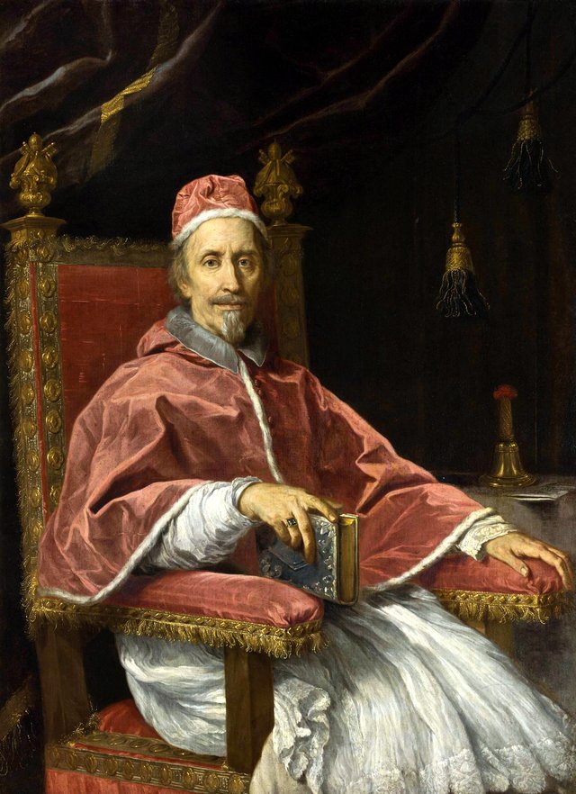 Portrait of Pope Clement IX (1600-1669) by Carlo Maratta