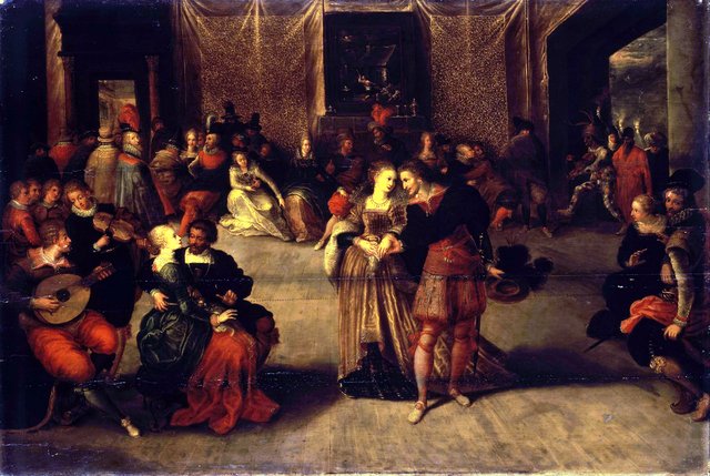 The Ball by Frans Francken the Younger
