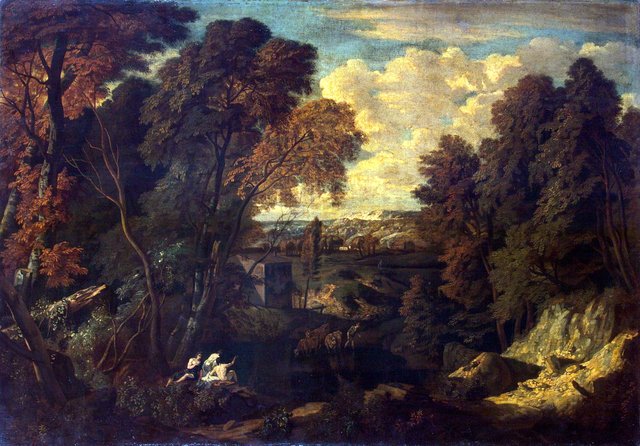 Landscape with a Ruined Tower by Cornelis Huysmans