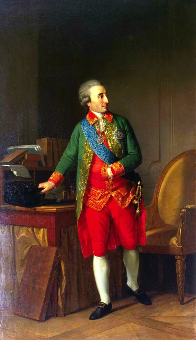 Portrait of Prince Nicolai Saltykov by Johann Friedrich August Tischbein