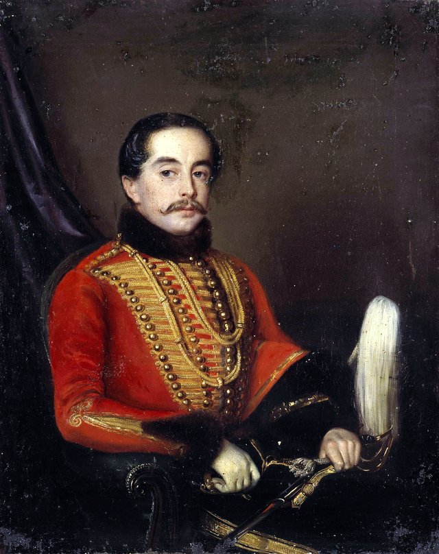 Portrait of Konstantin Monsey by Robert Schwede