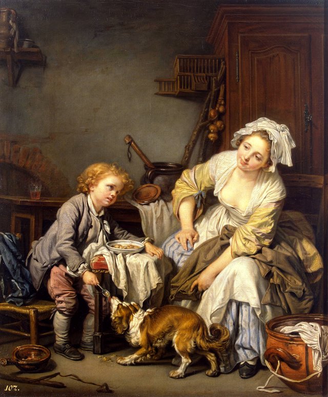 Spoiled Child by Jean-Baptiste Greuze