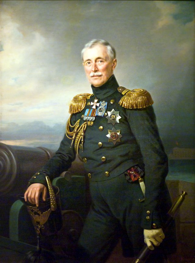 Portrait of Alexander Menshikov by Franz Krüger