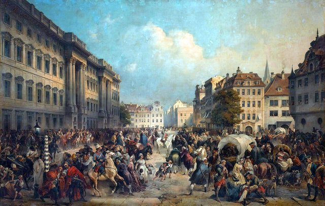 Capture of Berlin on 28 September 1760 by Alexander von Kotzebue