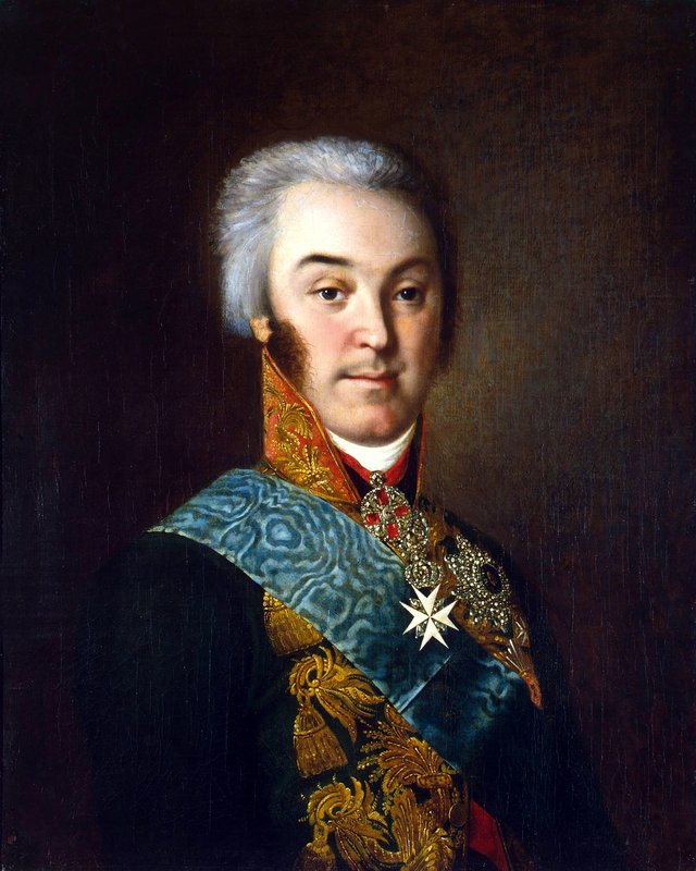 Portrait of Count Nikolay Sheremetev by Nikolay Argunov