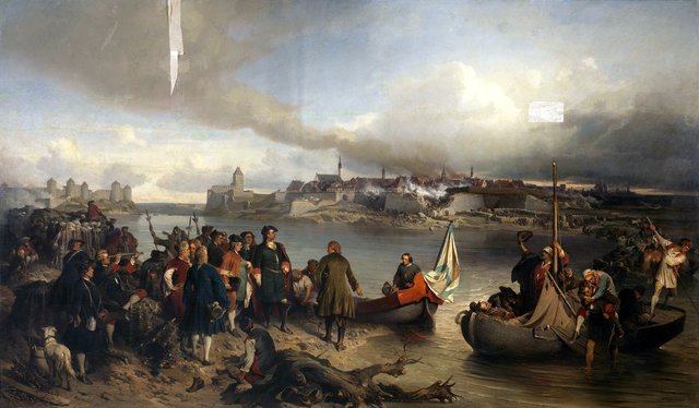 Taking of Narva by Alexander von Kotzebue