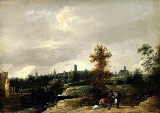 View of the Environs of Brussels by David Teniers the Younger