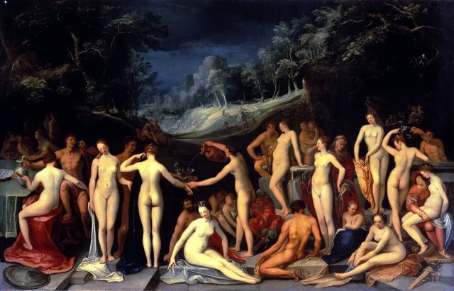 Garden of Love by Karel van Mander the Elder