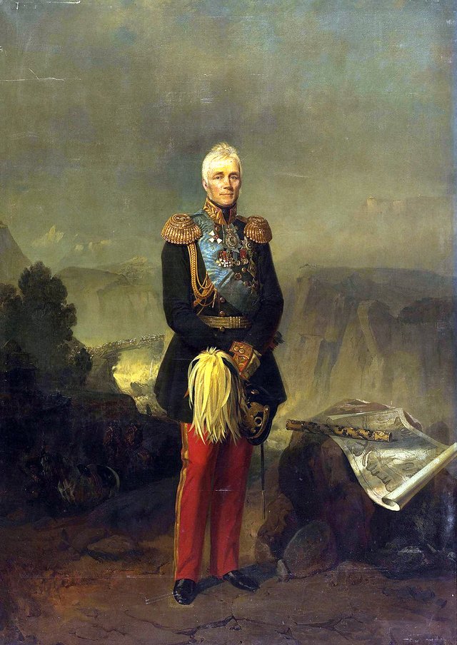 Portrait of Count M.S. Vorontsov by Georg von Bothmann