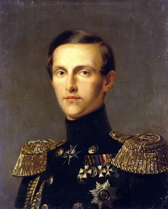 Portrait of Grand Duke Konstantin Nikolayevich by Franz Krüger