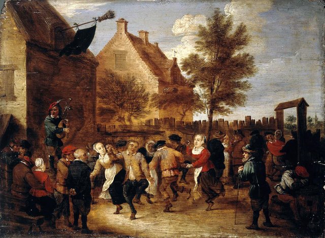 Rural Feast by Abraham Teniers